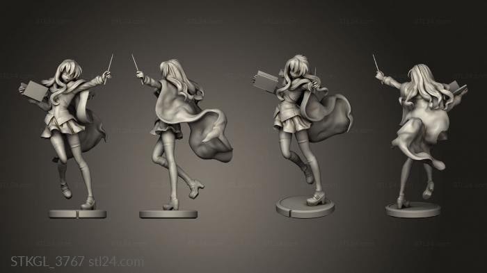 Figurines of girls (Louise Zero Tsukaima Louise ANDSHOE, STKGL_3767) 3D models for cnc