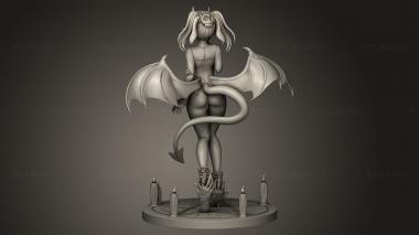 Figurines of girls (Loli Succubus Momoji, STKGL_3774) 3D models for cnc