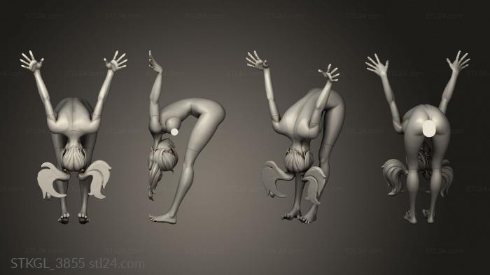 Figurines of girls (Mandy Pinup Figurine Pinup NSFW Ever Naked, STKGL_3855) 3D models for cnc