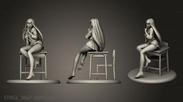 Figurines of girls (Marin Kitagawa NSFW, STKGL_3867) 3D models for cnc