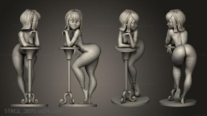 Figurines of girls (Mavis, STKGL_3895) 3D models for cnc