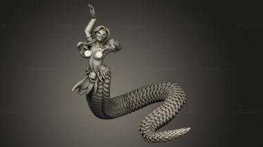 Figurines of girls (Naga Dance NSFW, STKGL_4078) 3D models for cnc