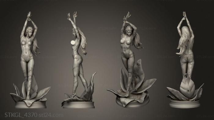 Figurines of girls (Poison pores, STKGL_4370) 3D models for cnc