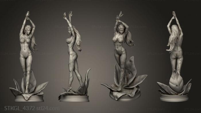 Figurines of girls (Poison pores, STKGL_4372) 3D models for cnc