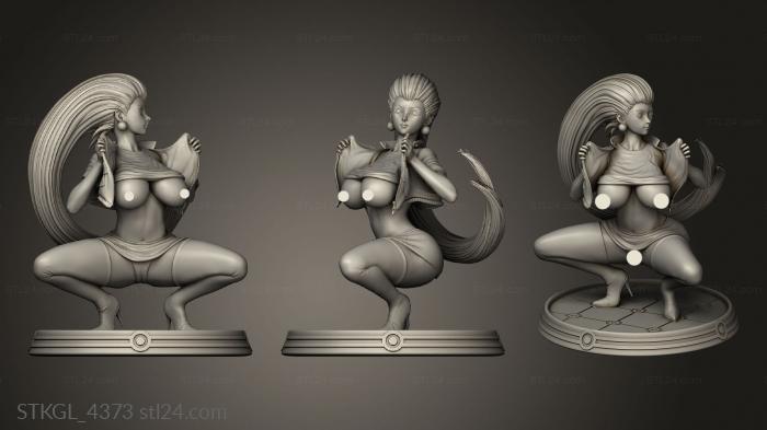 Figurines of girls (Pokemon Jesse FIGURE, STKGL_4373) 3D models for cnc