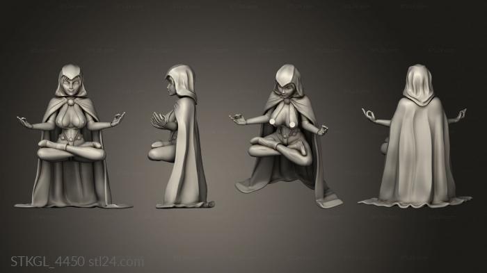 Figurines of girls (Raven Empire Figures, STKGL_4450) 3D models for cnc