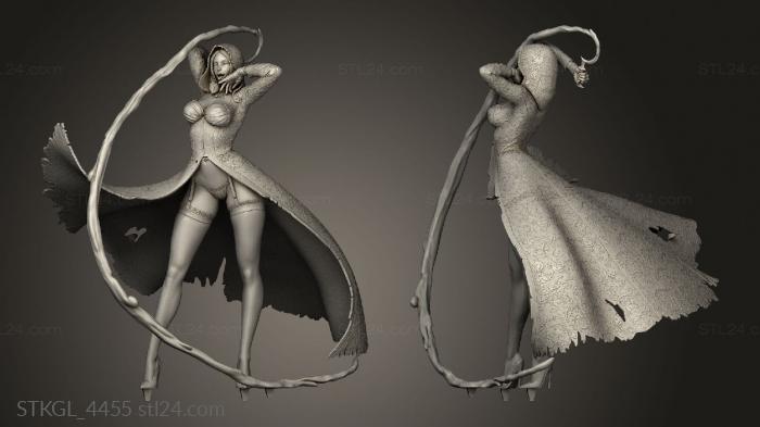 Figurines of girls (RE Daniela Blood, STKGL_4455) 3D models for cnc