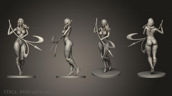 Figurines of girls (Realms PN Alice Mesh, STKGL_4458) 3D models for cnc