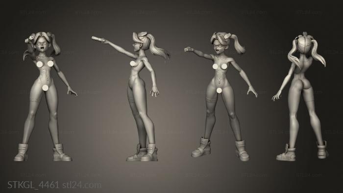 Figurines of girls (Rebecca Azerama NSFW, STKGL_4461) 3D models for cnc
