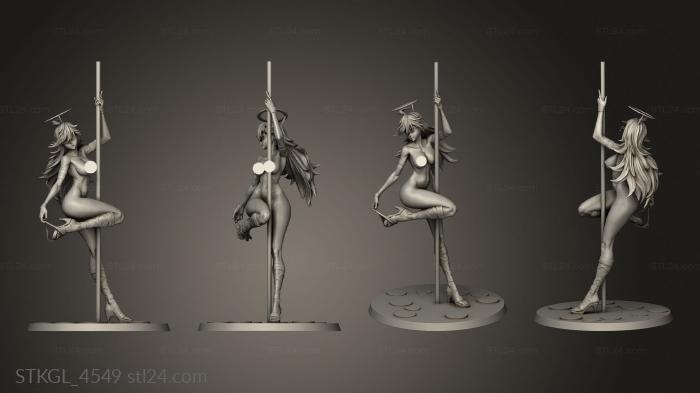 Figurines of girls (Rubim Panty Pantynsfw, STKGL_4549) 3D models for cnc