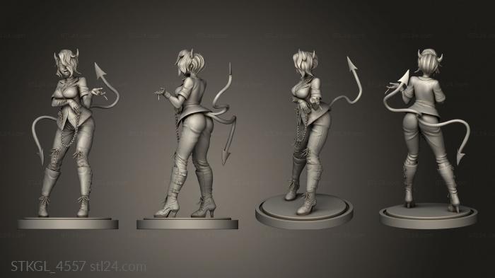 Figurines of girls (Rubim Zdrada, STKGL_4557) 3D models for cnc