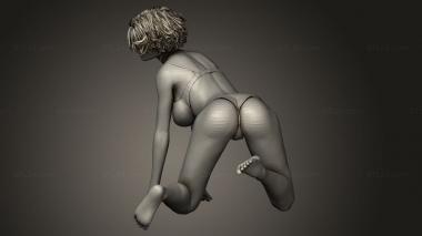 Figurines of girls (Seductive girl Girll, STKGL_4651) 3D models for cnc