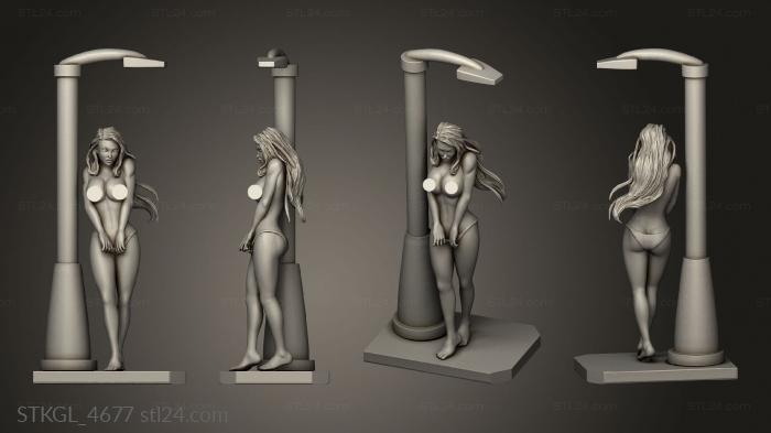 Figurines of girls (Sexy Mary Jane NSFW CABEZA TRAJE, STKGL_4677) 3D models for cnc