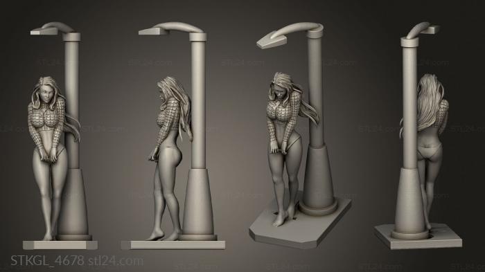 Figurines of girls (Sexy Mary Jane NSFW Новая папка CABEZA TRAJE, STKGL_4678) 3D models for cnc