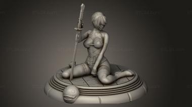 Figurines of girls (SFW and NSFW, STKGL_4695) 3D models for cnc