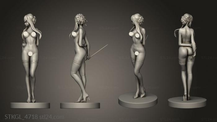 Figurines of girls (Shenhe Yor Forger NSFW, STKGL_4718) 3D models for cnc