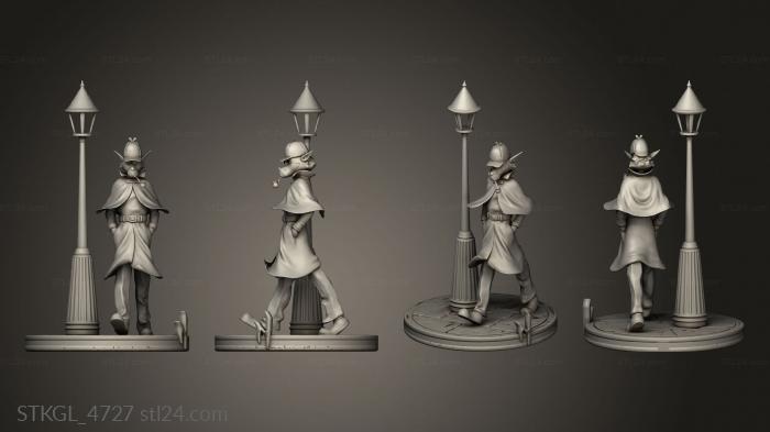 Figurines of girls (Sherlock con, STKGL_4727) 3D models for cnc
