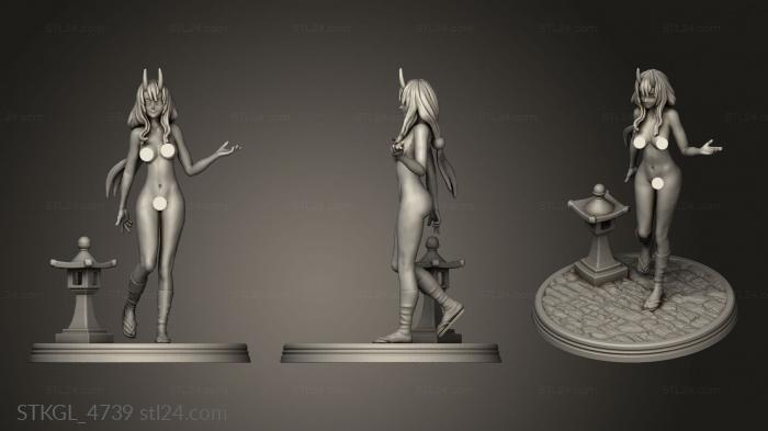 Figurines of girls (Shuna NSFW, STKGL_4739) 3D models for cnc