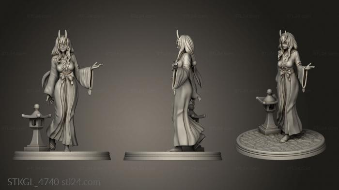 Figurines of girls (Shuna NSFW, STKGL_4740) 3D models for cnc