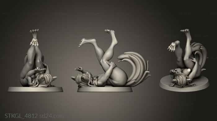 Figurines of girls (sprigatito, STKGL_4812) 3D models for cnc