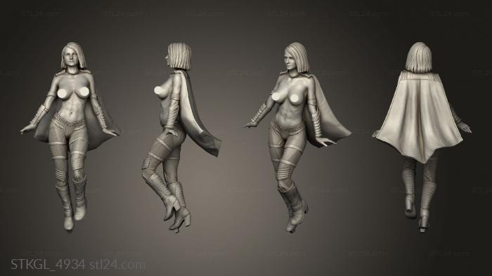 Figurines of girls (The Boys Storm nsfw, STKGL_4934) 3D models for cnc