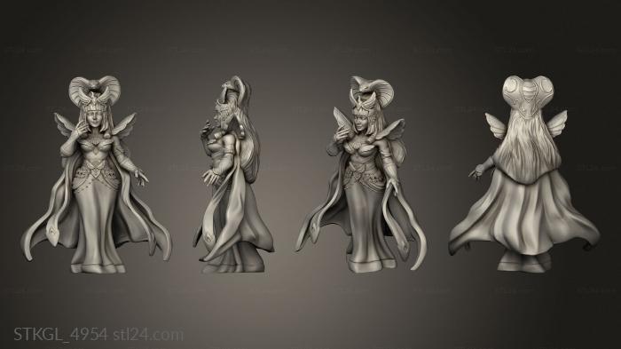 Figurines of girls (The Sands Time Meritamun, STKGL_4954) 3D models for cnc