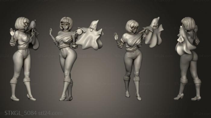 Figurines of girls (velma, STKGL_5084) 3D models for cnc