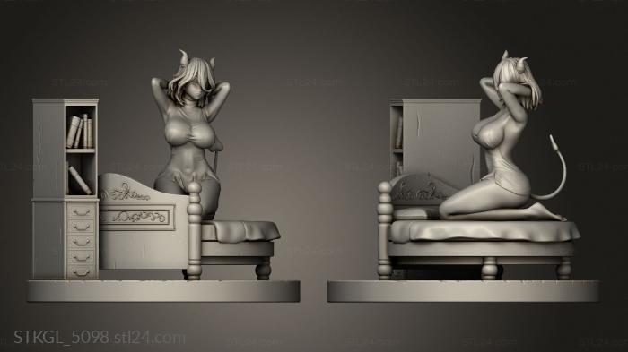 Figurines of girls (Vermeil NSFW SFW, STKGL_5098) 3D models for cnc