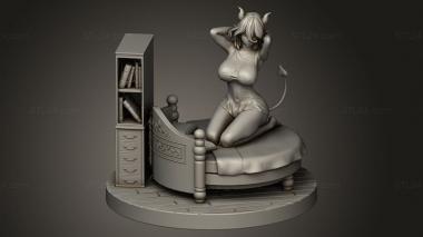 Figurines of girls (Vermeil NSFW SFW, STKGL_5098) 3D models for cnc