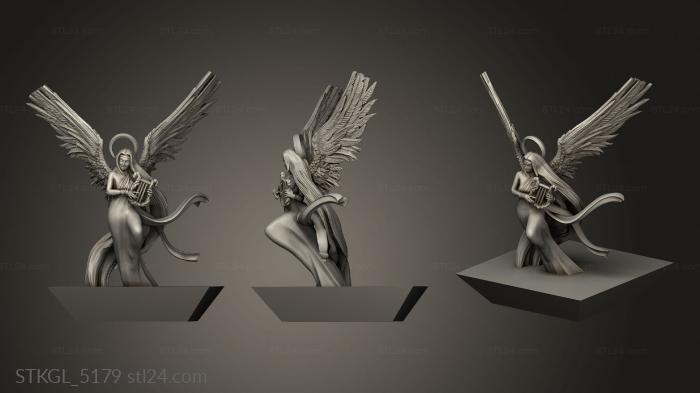 Figurines of girls (Xmasbs the Adventurers Adventurer Angel, STKGL_5179) 3D models for cnc