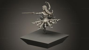 Figurines of girls (Xmasbs the Adventurers Adventurer Fairy, STKGL_5180) 3D models for cnc