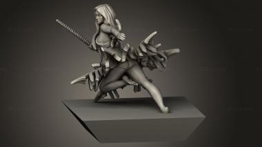 Figurines of girls (Xmasbs the Adventurers Adventurer Fairy, STKGL_5181) 3D models for cnc