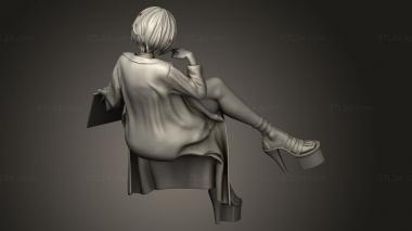 Figurines of girls (Tae Takemi RUBIM SFW, STKGL_5256) 3D models for cnc