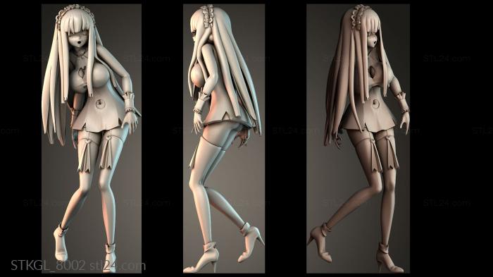Women Maid 3d STL model