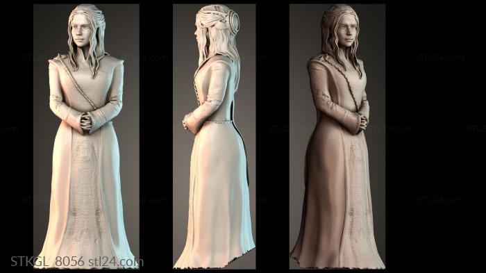 Woman Daenerys 3d STL model