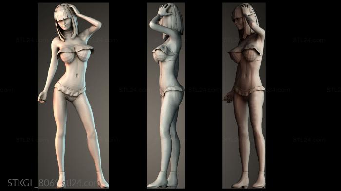 Woman 3d STL model