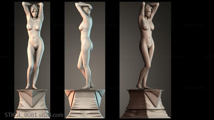 Losing Girl 3d STL model