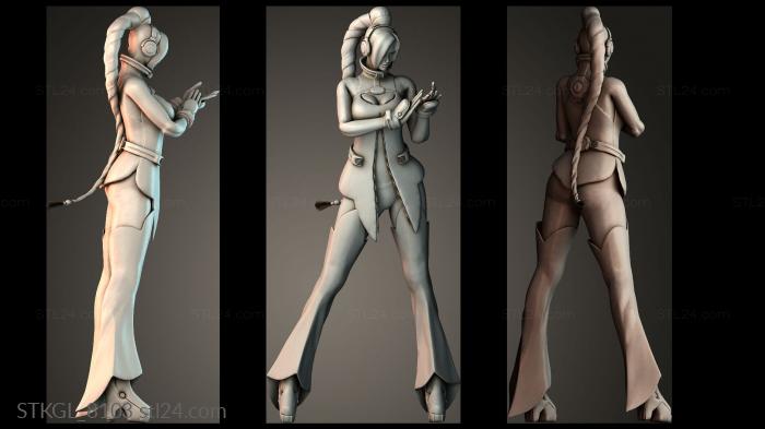 Fei Rin girl 3d STL model