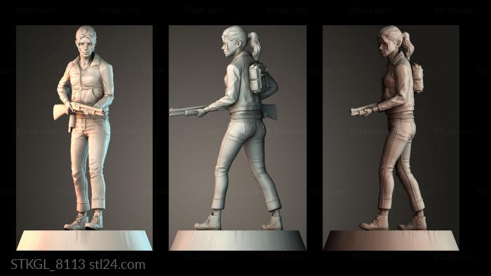 Woman Zoey 3d STL model