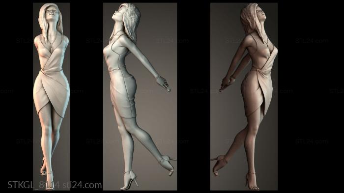 The Rain Is Over Women 3d STL model