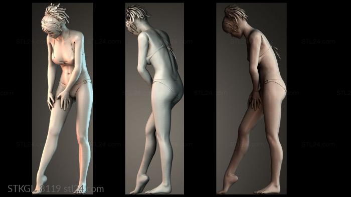 Women 3d STL model