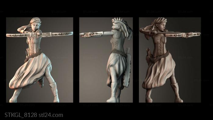 Miss Ophelia Archer 3d STL model