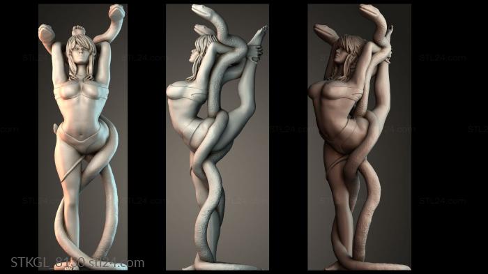 Yoga Woman 3d STL model