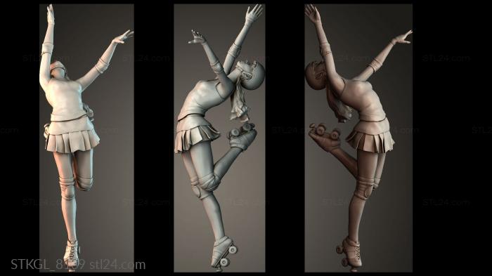 Victory Dance Women 3d STL model
