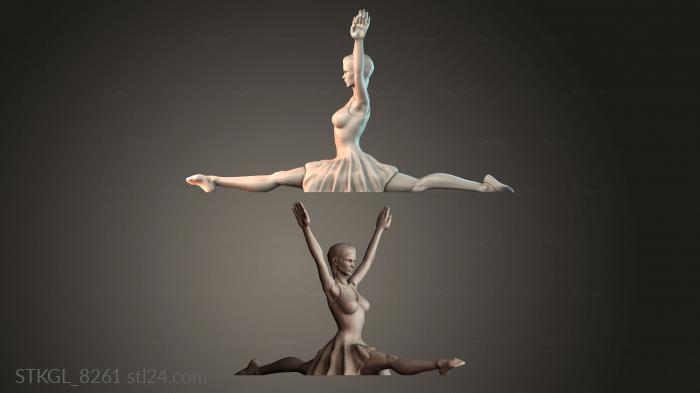 Miss Ballerina twine 3d STL model