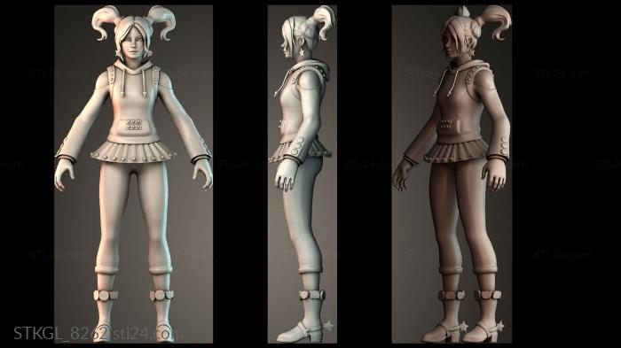 Miss zoey 3d STL model