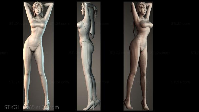 Miss Misa Hayase 3d STL model