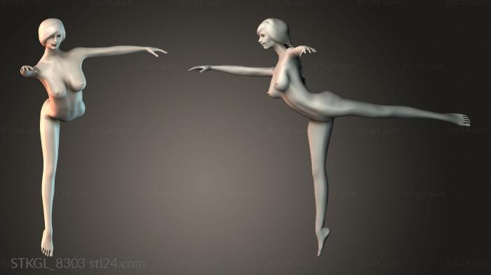 Women 3d STL model