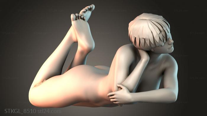 Women Naked dreamer 3d STL model