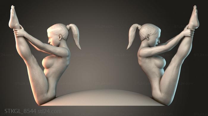 Динамические позы йоги